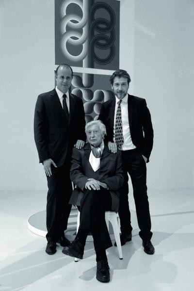 Avec Pierre-Alexis Dumas et Yamil, Bâle, 2015,
