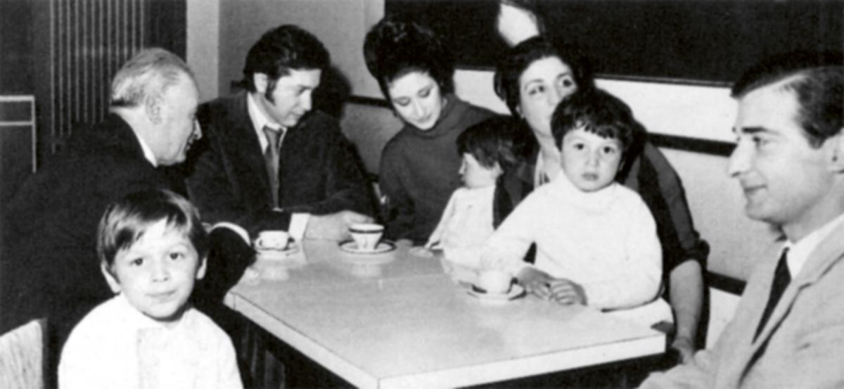 Avec Martha, les enfants et la famille de Martha, Buenos Aires, 1967