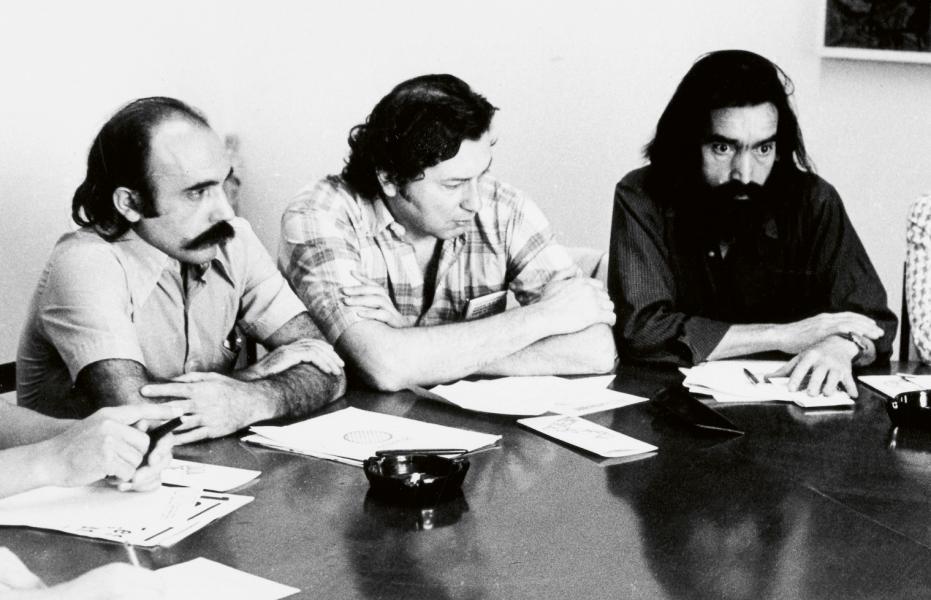 Avec Marcos et Netto, La Havane, 1973