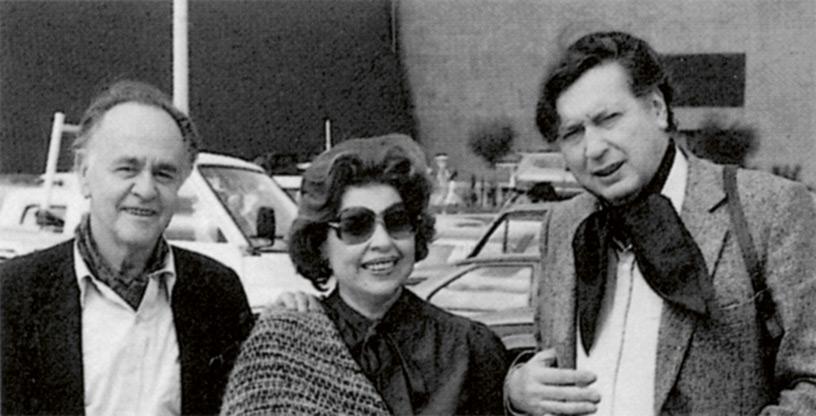 Avec Hernan et Gladys de Zapata, Quito, 1989