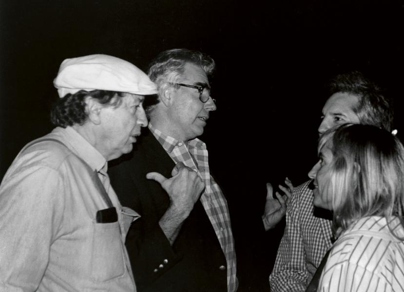 Avec Mario Robirosa, Lisandro et Marta Bril. Buenos Aires, 1988