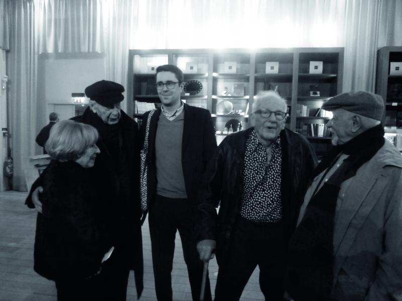 Avec les Morellet, Matthieu Poirier et Servulo Esmeraldo, Paris, exposition Dynamo, Grand Palais, 2013