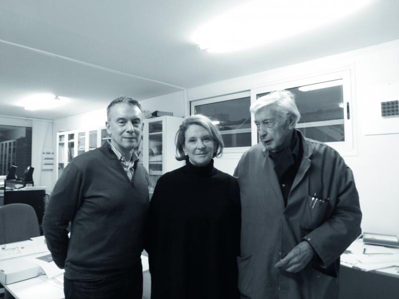 Avec Edward J. Sullivan et Estrellita Brodsky, Cachan, 2016